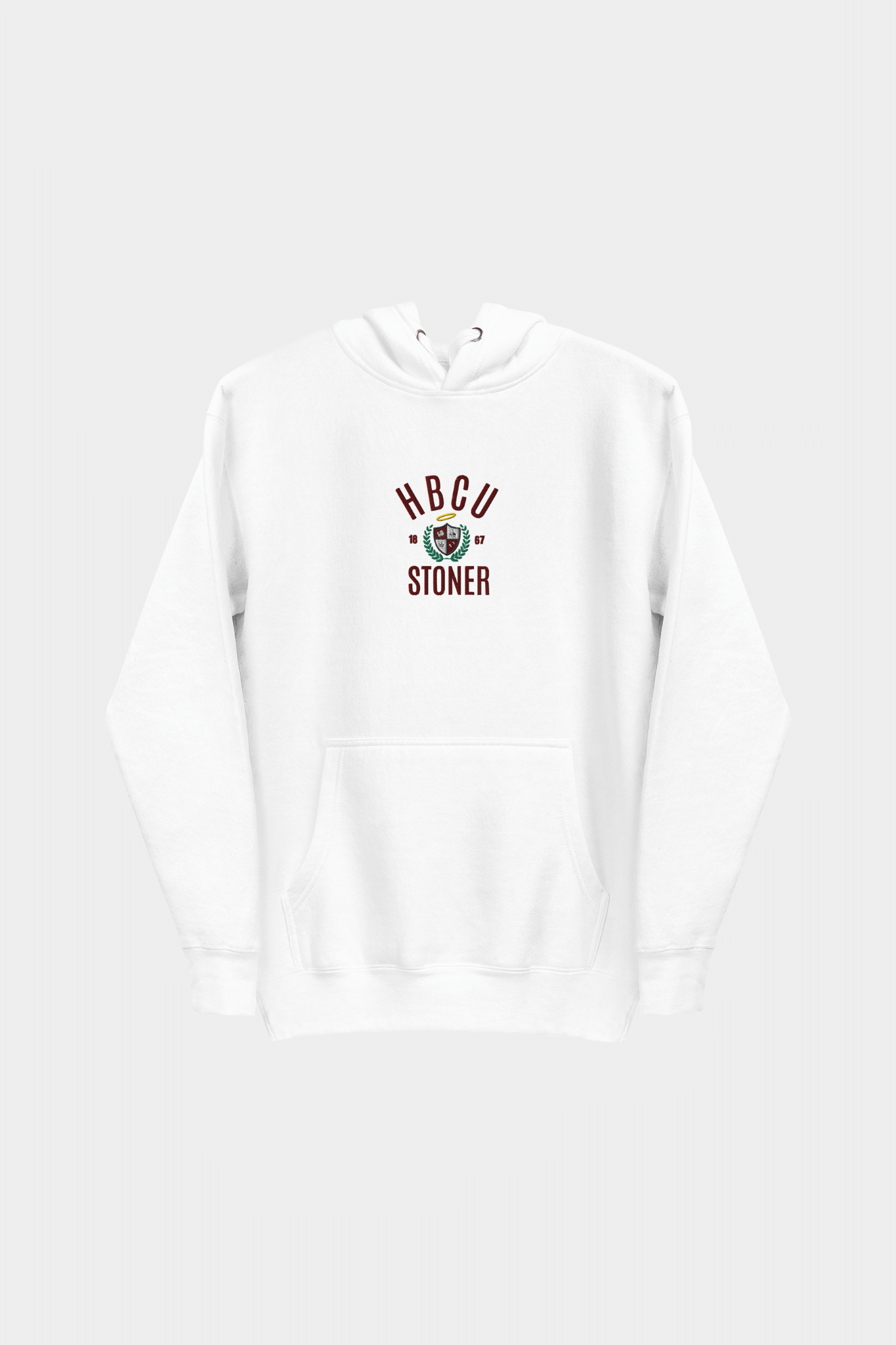 HBCU Stoner Crest Custom Embroidered Unisex Hoodie