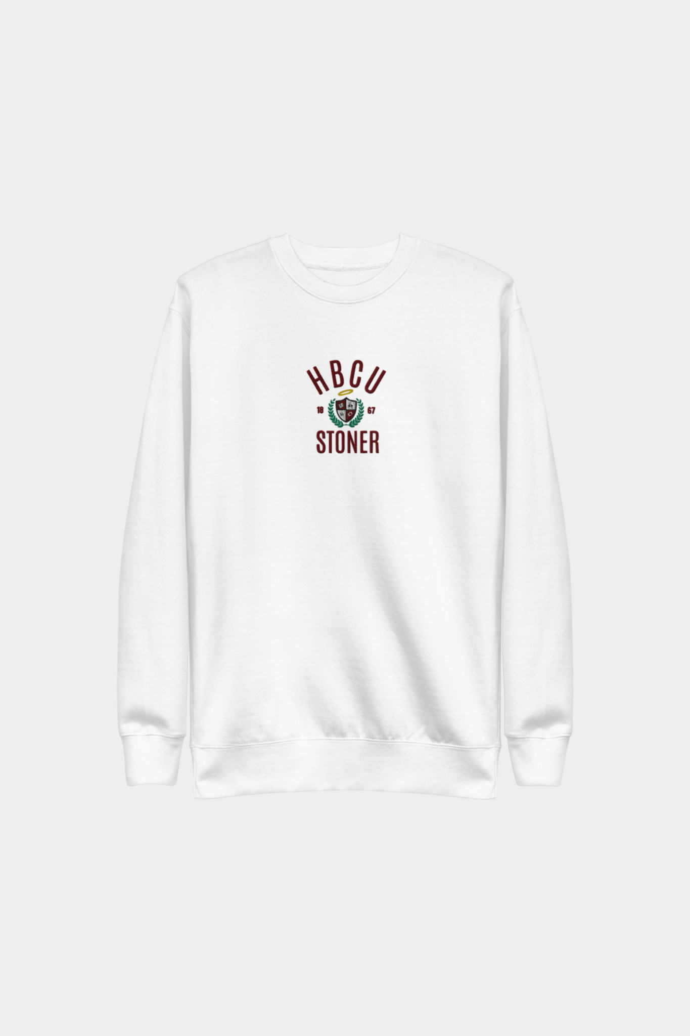 HBCU Stoner Crest Custom Embroidered Unisex Sweatshirt