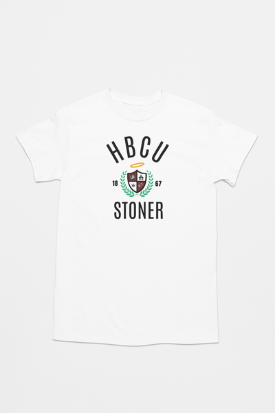 HBCU Stoner Crest Unisex Heavy 100% Cotton T-Shirt - SchoolHouse United